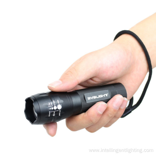 Handheld Camping Adjustable Focus Zoom LED Flashlight